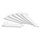 Outdoor Edge Cutlery RazorSafe 3.0in Utility Blade Pack, 6 Pieces, Blister, RRU30-6