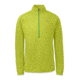 Outdoor Research Echo Long Sleeve Zip Tee - Men's-Lemongrass/Flash-X-Large