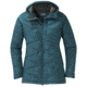 Outdoor Research Floodlight Down Parka - Womens, Washed Peacock, Medium, 2469011272007