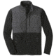 Outdoor Research Vashon Hybrid Full-Zip - Mens, Black Heather, Small, 2681120012006