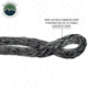 Overland Vehicle Systems Soft Shackle, 5/8in, 44500 lbs, w/ Collar, Gray, 22 in, 19159919