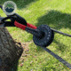 Overland Vehicle Systems Soft Shackle, 5/8in, 44500 lbs, w/ Loop &amp; Abrassive Sleeve, Red, 23 in, 19149903