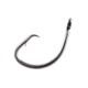 Owner Hooks Mutu Circle Hook, Forged/Hangnail Point, 2X Strong, Black Chrome, Size 2, 8 Per Pack, 5163-091