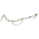Panther Martin Lil Curly WeedRunners, Silver Wht Ice, Size 6WR, 5/16 oz., 2/O Hook, PMLCS-6WRWI