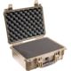 DEMO, Pelican 1450 Protector Waterproof Crushproof Medium Case, Desert Tan w/Foam