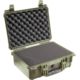 Pelican 1450 Protector Waterproof Crushproof Medium Case, OD Green w/ Foam