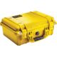 Pelican 1450NF Protector Waterproof Crushproof Medium Case, Yellow - No Foam