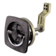 Perko Flush Latch - Non-Locking - 2.5" x 2.5" w/Offset Cam Bar &amp; Flexible Polymer Strike 73291