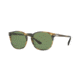 Persol PO3007S Single Vision Prescription Sunglasses PO3007S-10494E-53 - Lens Diameter 53 mm, Frame Color Striped Brown Grey