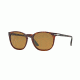 Persol PO3007S Single Vision Prescription Sunglasses PO3007S-900157-53 - Lens Diameter 53 mm, Frame Color Matte Havana