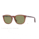 Persol PO3007S Single Vision Prescription Sunglasses PO3007S-902234-53 - Lens Diameter 53 mm, Frame Color Matte Brown