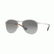 Persol PO7649S Progressive Prescription Sunglasses PO7649S-1068M3-53 - Lens Diameter 53 mm, Frame Color Matte Silver/Silver
