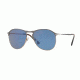 Persol PO7649S Progressive Prescription Sunglasses PO7649S-107156-56 - Lens Diameter 56 mm, Frame Color Blue/light Brown