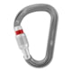 Petzl Attache Screw-Lock Carabiner, Gray, M038AA01