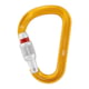 Petzl Attache Screw-Lock Carabiner, Yellow, M038AA00