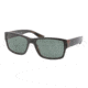 Polo PH4061 Single Vision Prescription Sunglasses PH4061-526071-5717 - Lens Diameter 57 mm, Frame Color Top Black / Havana