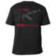 Poly Technologies Legend Chinese 7.62 AK47 Wire Rifle Tactical T-Shirt - Men's, Black, Extra large, 133