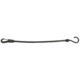 Polyflex Pc18Fe Polycord With Snap Hook - 18in, BLACK, 18in, PC18FE-BLACK