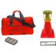 Powerflare 1-Position PowerFlare Traffic Control Kit, Magnetic, Amber LEDs, Olive Drab Green Shell, TCK1M-A-OD