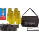 Powerflare 24-Pack Traffic Cone Top Adapters for PowerFlare Lights, Yellow CTA-24PACK