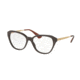 Prada CINEMA PR28SVF Eyeglass Frames DHO1O1-54 - Brown Frame