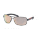 Prada PS54IS Bifocal Prescription Sunglasses PS54IS-AGG2D2-65 - Lens Diameter 65 mm, Frame Color Grey Demishiny