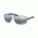 Prada PS54IS Bifocal Prescription Sunglasses PS54IS-DG12F2-65 - Lens Diameter 65 mm, Frame Color Gunmetal Rubber