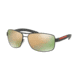 Prada PS54IS Bifocal Prescription Sunglasses PS54IS-TIG2D2-65 - Lens Diameter 65 mm, Frame Color Grey Rubber