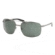 Prada PR 60MS Sunglasses Styles - Gunmetal Frame / Green Lenses, 5AV3O1-6318