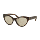 Prada PR08SS Sunglasses 2AU5J2-55 - Havana Frame, Light Brown Lenses