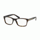 Prada PR16SV Eyeglass Frames 2AU1O1-52 - Havana Frame
