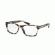 Prada PR16SV Eyeglass Frames UAO1O1-52 - Spotted Opal Brown Frame