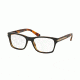 Prada PR16SV Eyeglass Frames UBS1O1-52 - Top Brown / Havana Frame