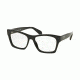 Prada PR22SVF Eyeglass Frames 1AB1O1-54 - Black Frame