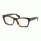 Prada PR22SVF Eyeglass Frames 2AU1O1-54 - Havana Frame