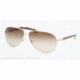 Prada PR54NS Progressive Prescription Sunglasses PR54NS-ZVN6S1-64 - Lens Diameter 64 mm, Lens Diameter 64 mm, Frame Color Light Gold