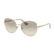 Prada PR54SS Progressive Prescription Sunglasses PR54SS-UF53H2-59 - Lens Diameter 59 mm, Frame Color Pink/Pale Gold