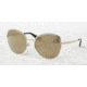 Prada PR54SS Progressive Prescription Sunglasses PR54SS-VAQ1C0-59 - Lens Diameter 59 mm, Frame Color Metallized Pale Gold