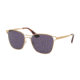 Prada PR54TS Progressive Prescription Sunglasses PR54TS-7OE6O2-55 - Lens Diameter 55 mm, Frame Color Antique Gold