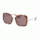 Prada PR57US Progressive Prescription Sunglasses, 54mm, Pink Havana, PR57US-UE06X1-54-PRO