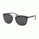 Prada PS04SS Bifocal Prescription Sunglasses PS04SS-DG05S0-54 - Lens Diameter 54 mm, Frame Color Black Rubber