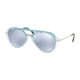 Prada PS04TS Bifocal Prescription Sunglasses PS04TS-0P85Q0-57 - Lens Diameter 57 mm, Frame Color Azure