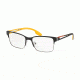 Prada PS55IV Eyeglass Frames YDC1O1-53 - Black Gunmetal Frame