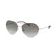 Prada PS57RS Progressive Prescription Sunglasses PS57RS-1BC0A7-59 - Lens Diameter 59 mm, Frame Color Silver