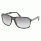 Prada PR02NS Sunglasses with No-Line Progressive Rx Prescription Lenses PR02NS-1AB3M1-6116 - Frame Color: Black, Lens Diameter: 61 mm