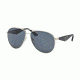 Prada TRIANGLE PR53QS Single Vision Prescription Sunglasses PR53QS-ZVN5Z1-60 - Lens Diameter 60 mm, Frame Color Pale Gold
