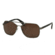 Prada TYPE PR54RS Sunglasses 75S8C1-60 - Brushed Gunmetal Frame, Brown Lenses