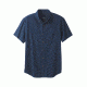 prAna Broderick Solid Short Sleeve Shirt - Men's, Indigo, X-Large, M11170310-IND-XL