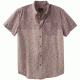 prAna Broderick Solid Short Sleeve Shirt - Men's, Raisin, Medium, M11170310-RSN-M