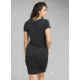 prAna Foundation Dress - Womens, Charcoal Heather Stripe, Medium, W31180370-CCHS-M